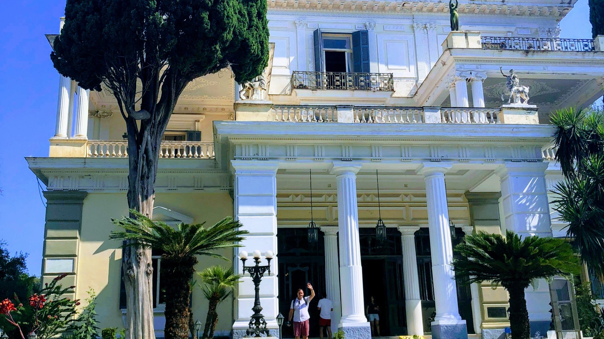 Achillion, Korfu (Řecko) - Letní sídlo císařovny Sissi