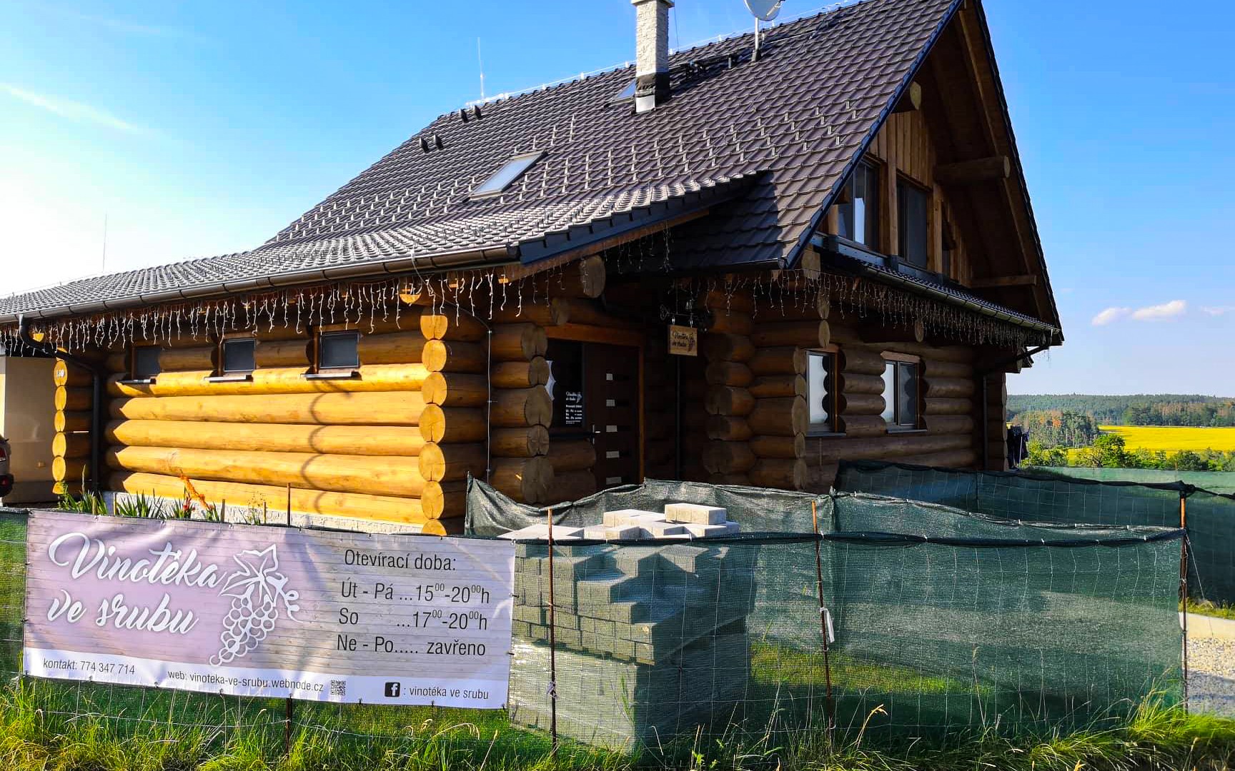 Vinotéka VE SRUBU, Říčky u Brna – recenze