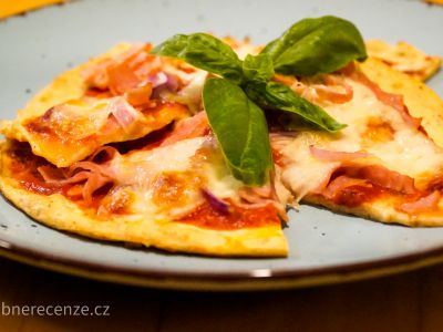 👩🏻‍🍳Recept: zdravá tvarohová pizza (lowcarb pizza) 🍕
