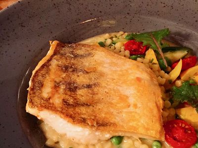 Hlavní chod v restauraci Šupina a Šupinka