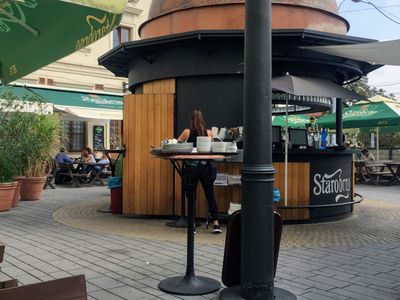 Výčep na zahrádce pivovaru | Pivovarská restaurace Starobrno