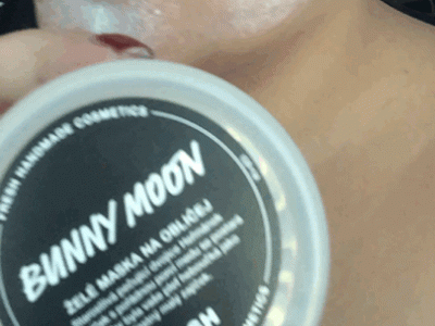 Veselý zajíček! | Želé maska na obličej Lush Bunny Moon - recenze
