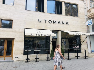 U Tomana Brno - pohled z Náměstí svobody