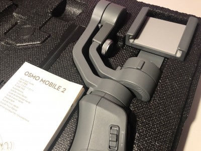 Stabilizátor videa DJI Osmo Mobile 2 v kufříku - detail