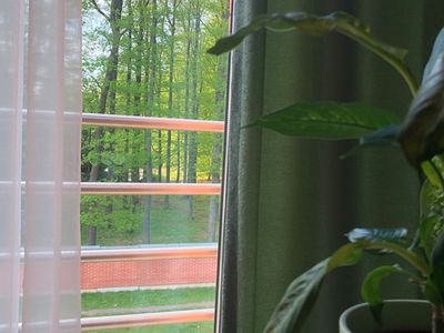 Lesní hotel Zlín - Recenze - Pohled z okna pokoje