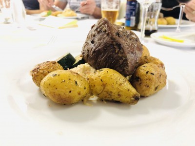 Hovězí steak v Lesním hotelu - jedním slovem: perfektní