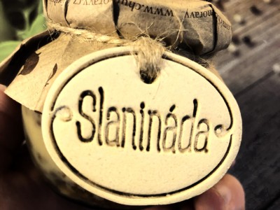 Chuť Moravy - Slanináda - Keramický štítek