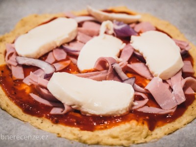 DSC01525 | Recept: zdravá tvarohová pizza