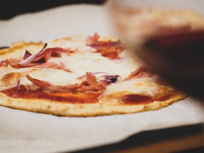 DSC01557 | Recept: zdravá tvarohová pizza
